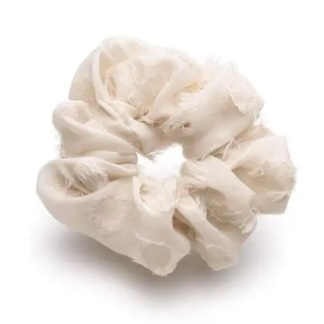 Brunch Scrunchie - Frayed Linen