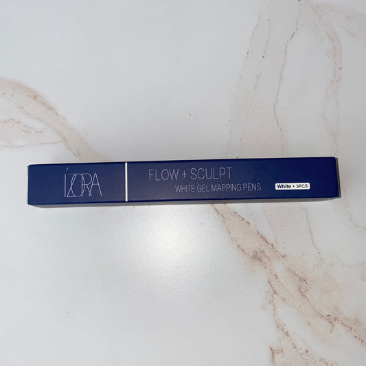 Flow + Sculpt White Gel Mapping Pens