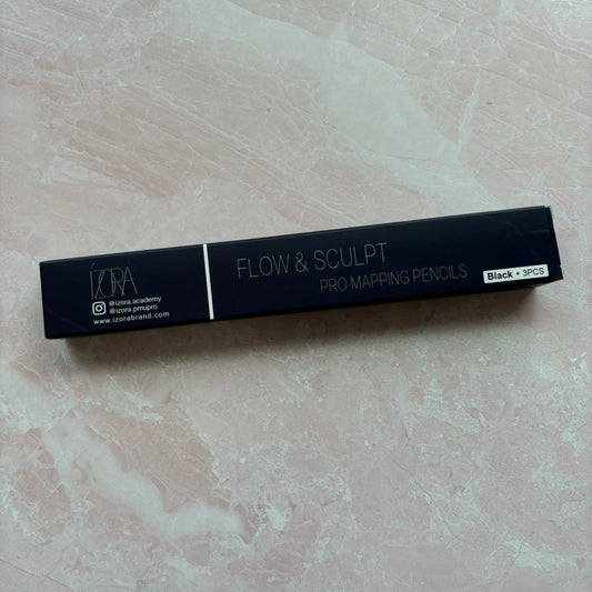 ÍZORA Flow & Sculpt PRO Mapping Pencils (Black)