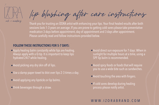 ÍZORA Healing Cards - Lips